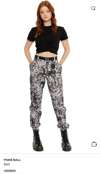 Blackmilk Pokeball belt