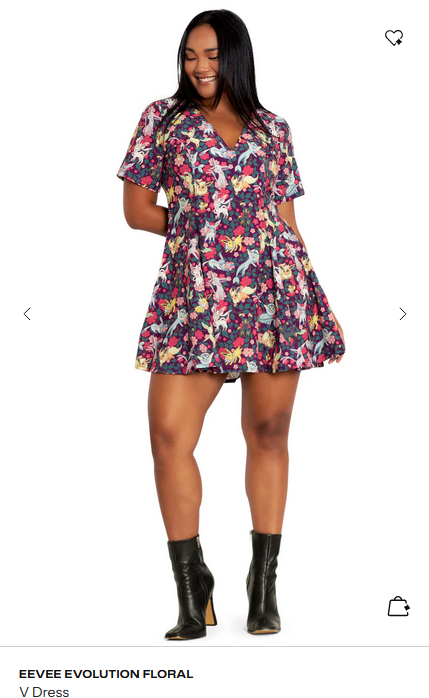 Blackmilk Eevee evolution dress