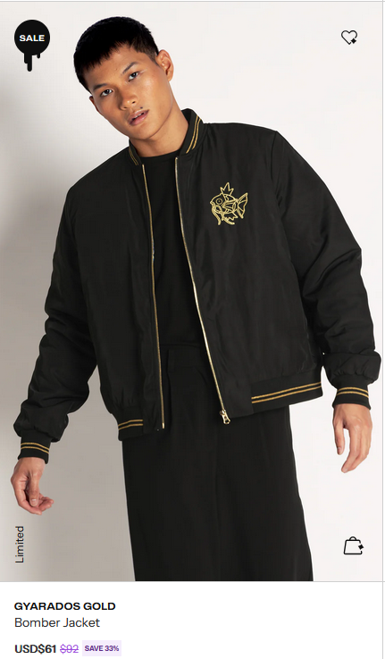 Blackmilk Magikarp/Gyarados Jacket