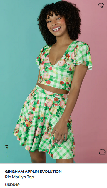 Blackmilk Applin top