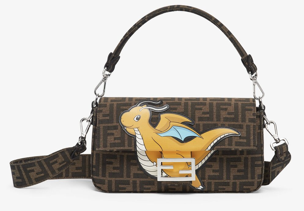 Fendi purse with Dragonite, belly is more visible
