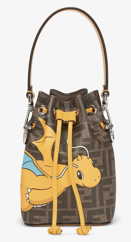 Gathered pouch with Dragonite