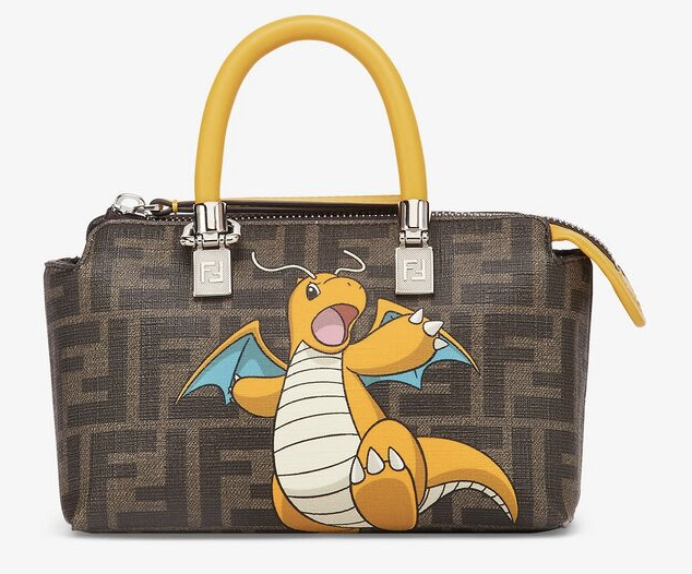 Fendi purse with angry Dragonite
